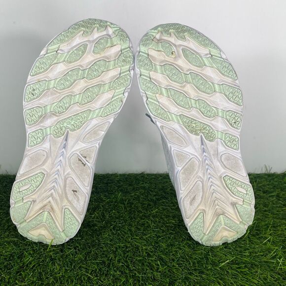 HOKA Women's Clifton 8 Running Shoe, Blue Fog  size 7.5 - Picture 7 of 10